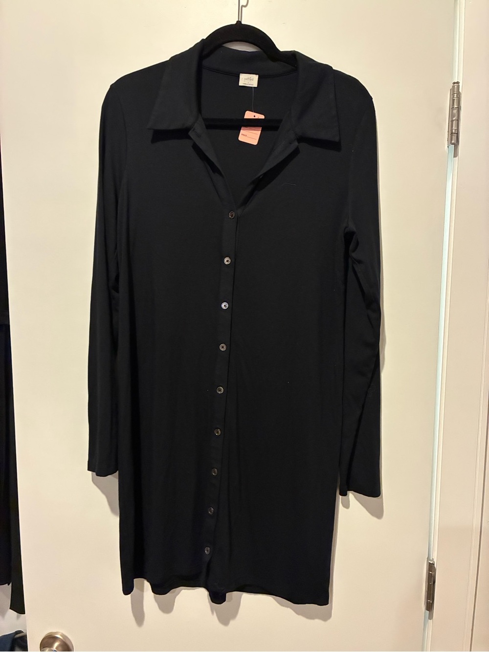 Aritzia Wilfred black large tunic dress